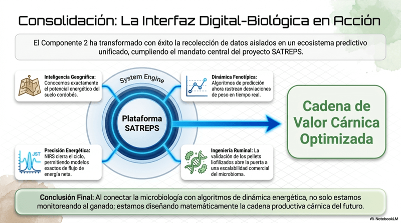 Flujo geografía fenotipo microbioma plataforma