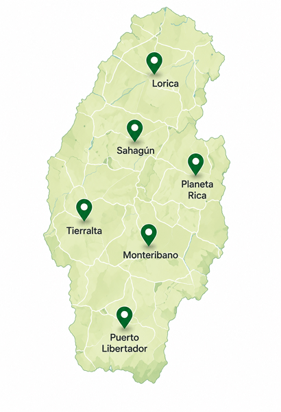 Mapa Córdoba